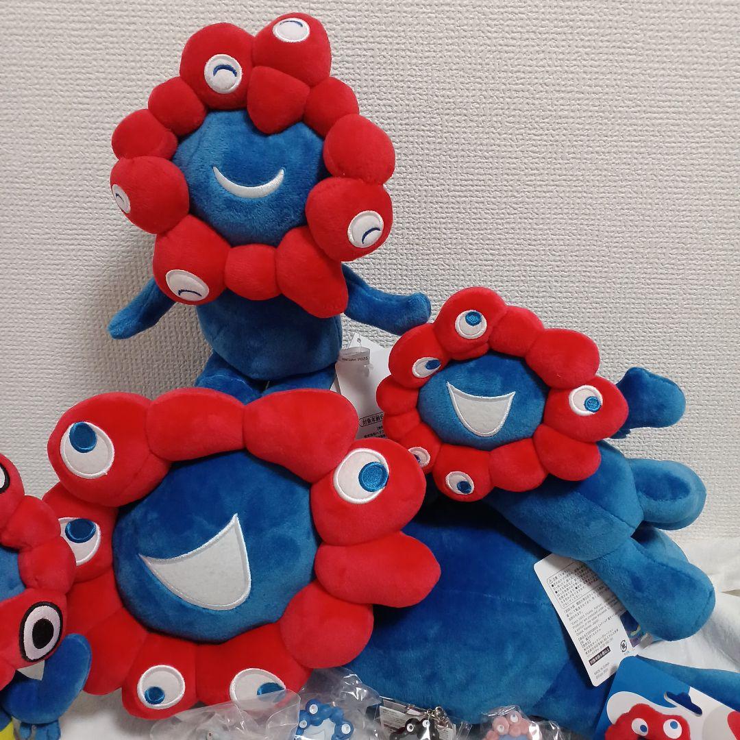 新品タグ付き ​ミャクミャク ぬいぐるみ 13点セット 海洋堂 万博