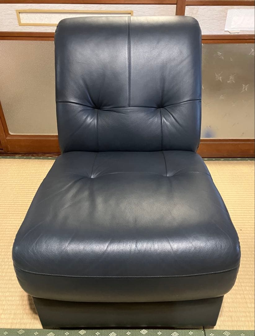 【ひなた様】カリモク 90's 1人用 ローソファ ②