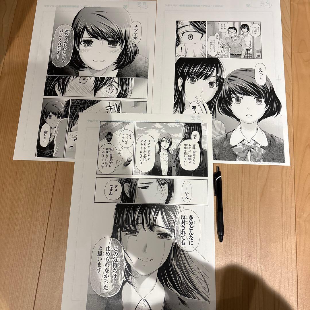 ドメスティックな彼女 非売品 複製原画 セット