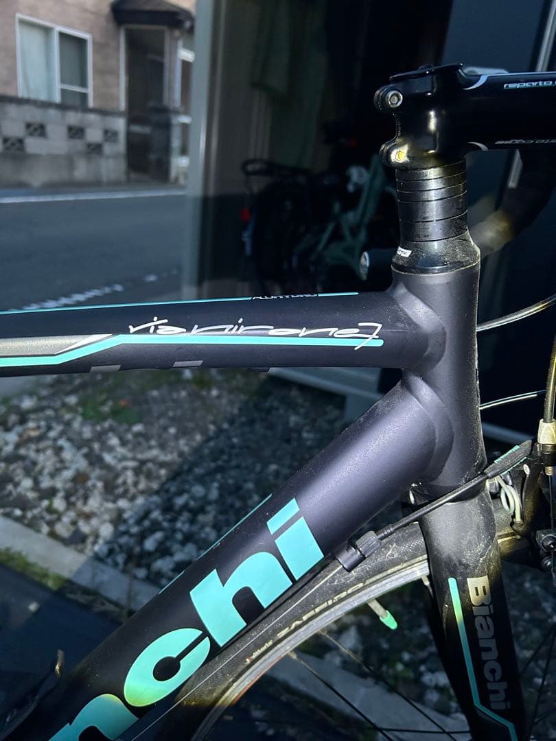 Bianchi via nirone 7 53cm ロードバイク