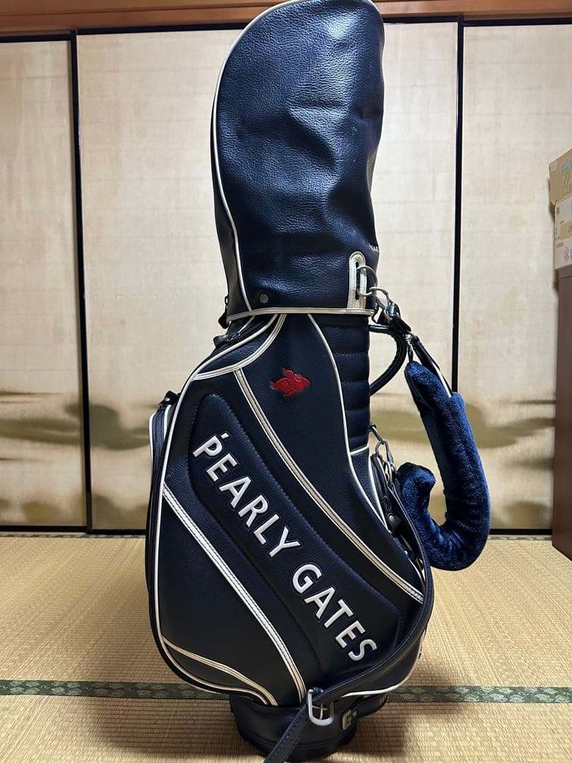 パーリーゲイツ/PEARLY GATES /ゴルフキャディバック　ヘッドカバー付