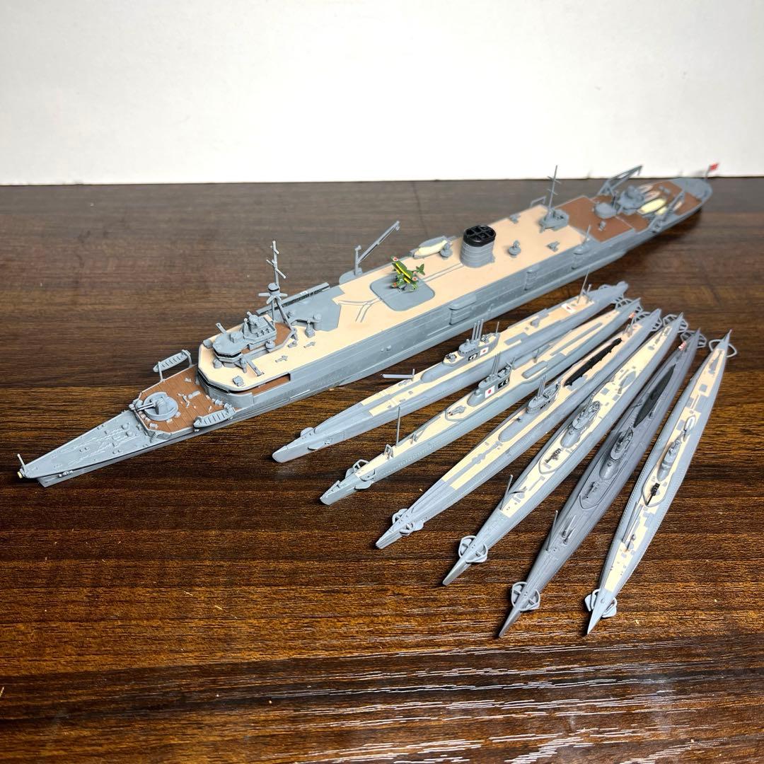 1/700 日本海軍　潜水母艦　大鯨　潜水艦　伊8・9・16・18・28・68