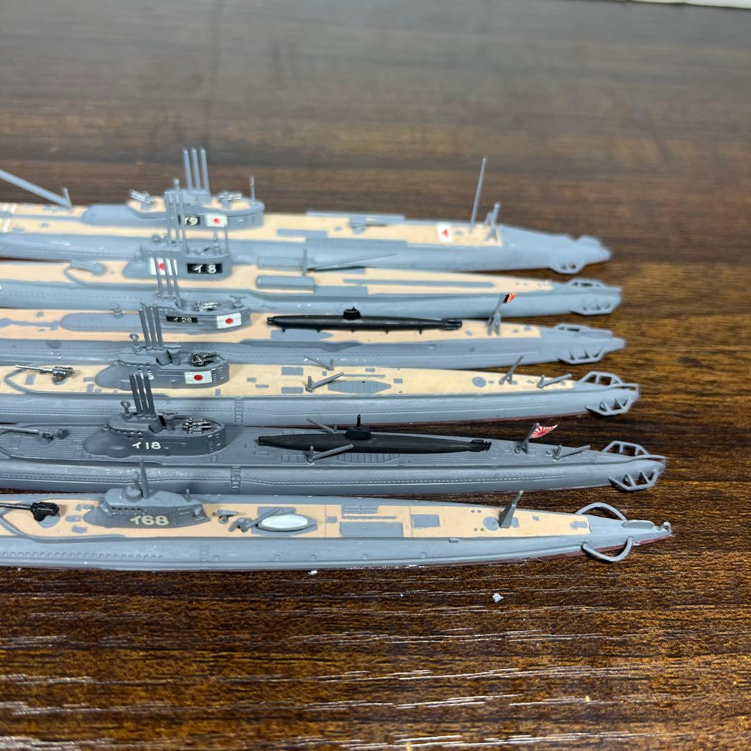1/700 日本海軍　潜水母艦　大鯨　潜水艦　伊8・9・16・18・28・68