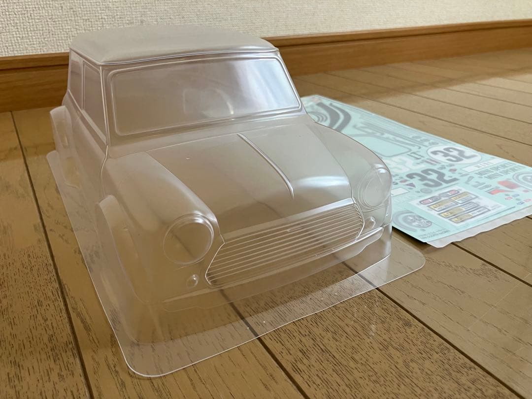 タミヤ 1/10 ミニクーパー レーシング ボディ ステッカー