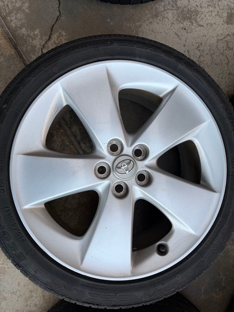 トヨタ 17インチ ホイールセット 30プリウス 後期