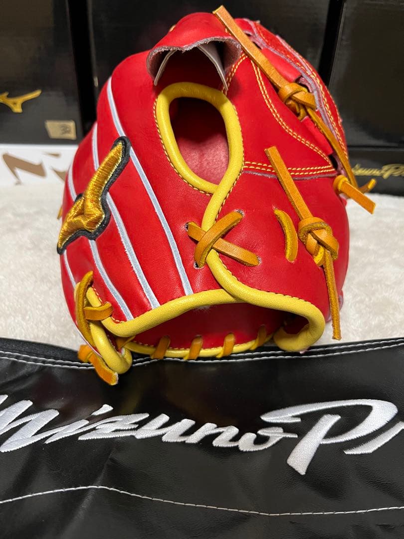 ミズノプロ　軟式野球用　投手用　グラブ　中日・高橋宏斗モデル
