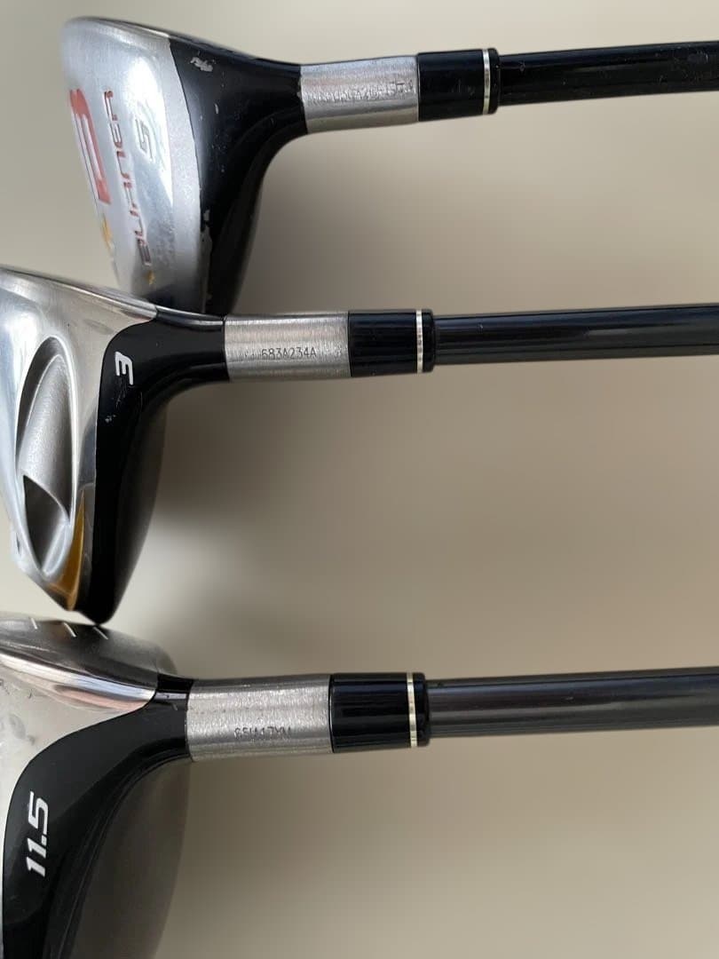 TaylorMade テイラーメイド　ゴルフクラブ3本