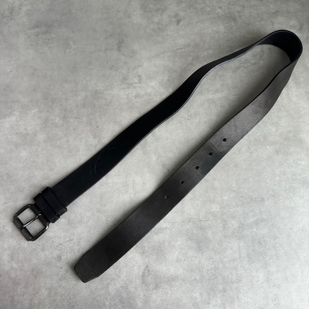 PRADA ロゴ　ナッパレザーベルト