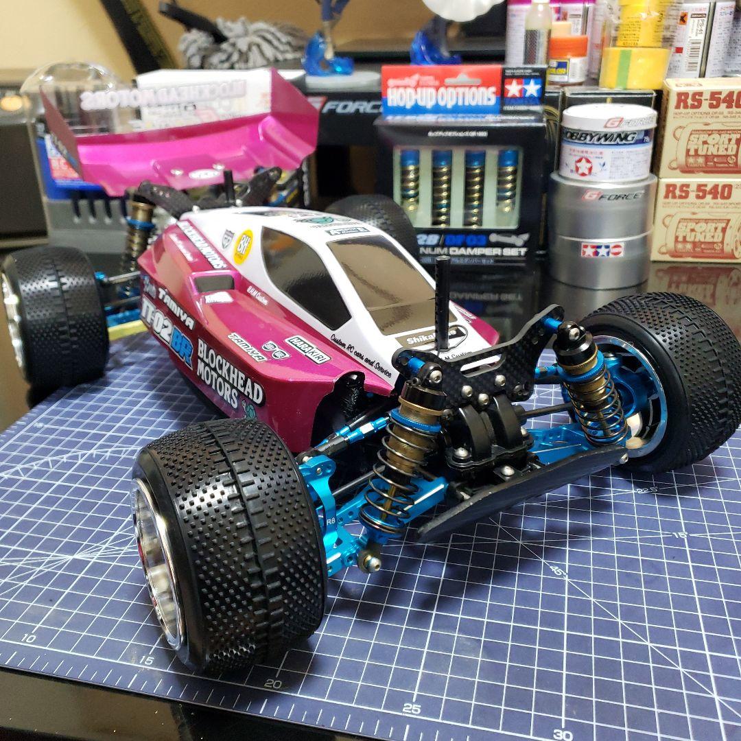 タミヤ TT-02BR フルオプション ハイエンド 4WD ピンク プロポセット