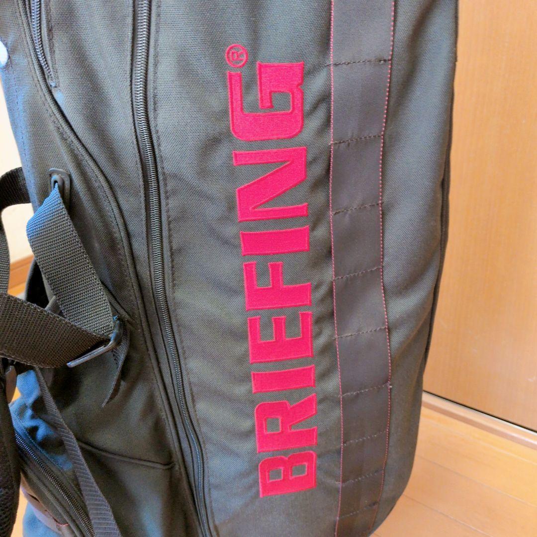 【希少】ブリーフィング サンマウンテン キャディバッグ ショルダー スタンド 黒