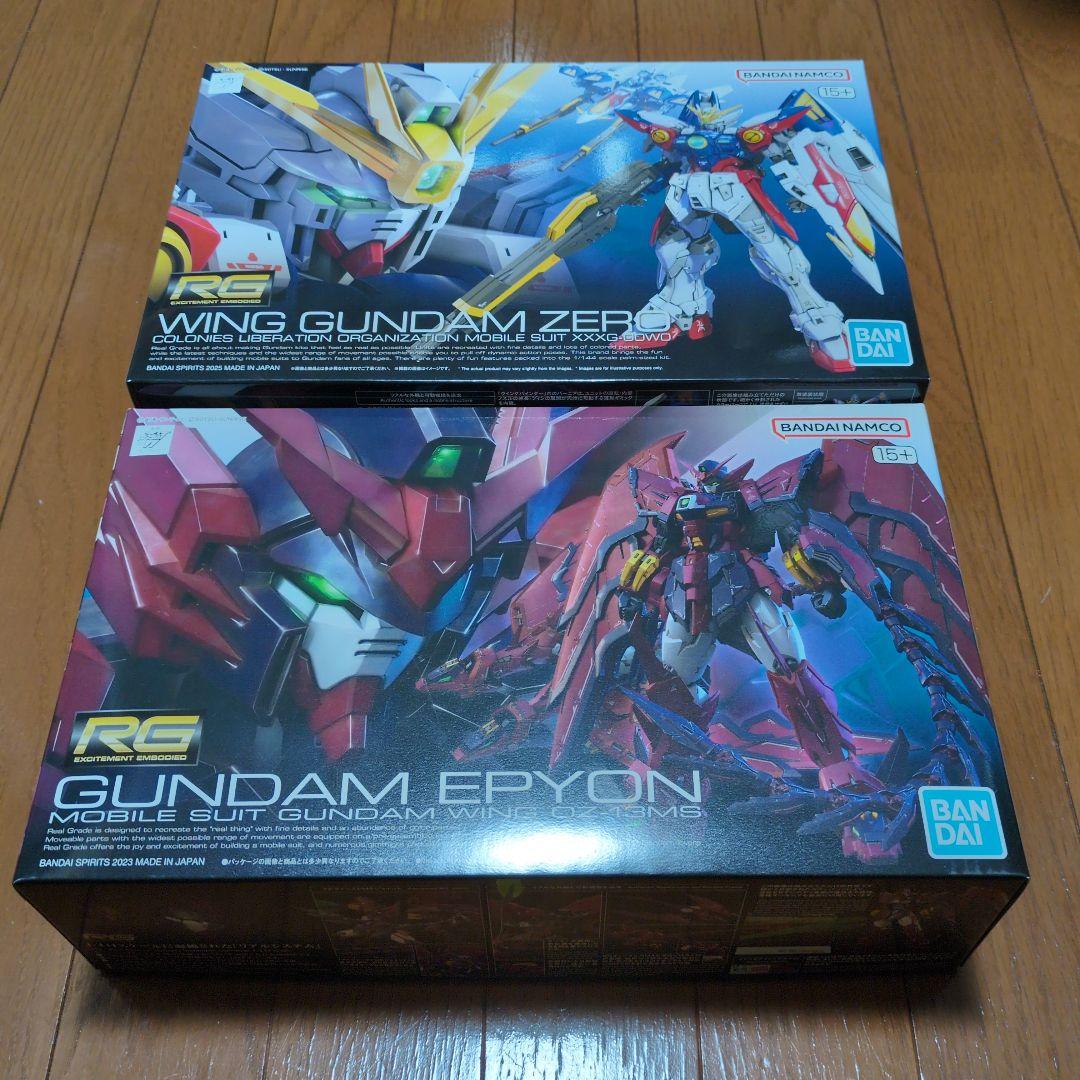 真白始音 RG ウイングガンダムゼロ ガンダムエピオン ガンダムW