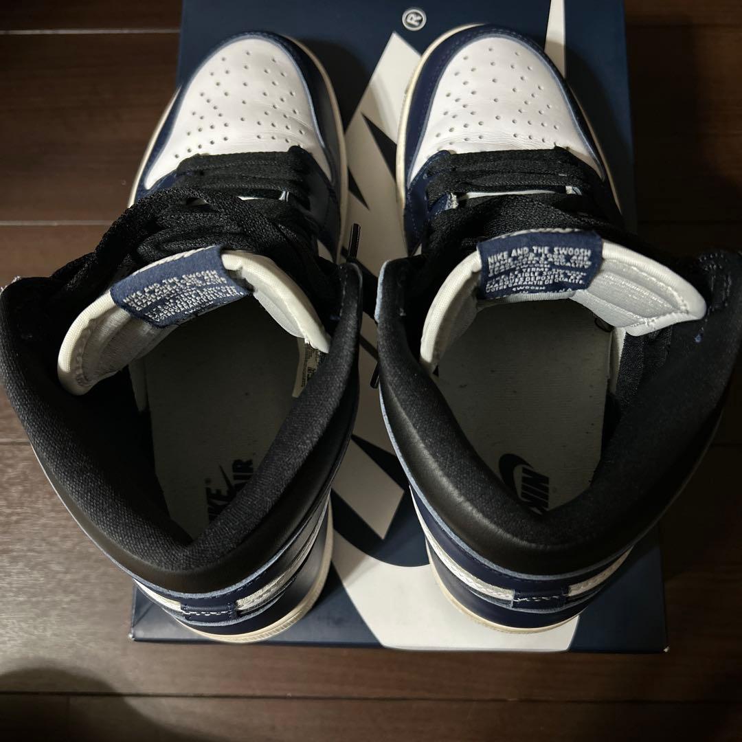 NIKE エアジョーダン1ミッドナイトネイビー