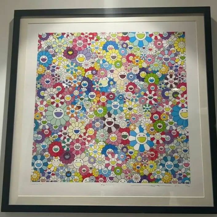 村上隆 2025年 版画 Flowers large 300限定