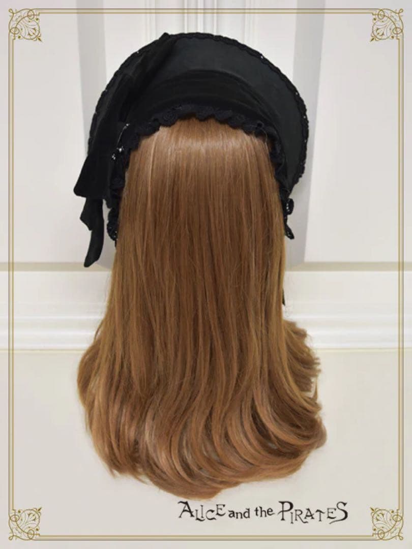 ALICE and the PIRATES 別珍クラシカルボンネット