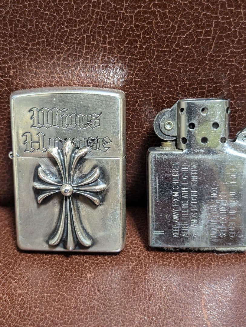 zippo　ジッポライター　クロス　ビンテージ品　serial　№0006