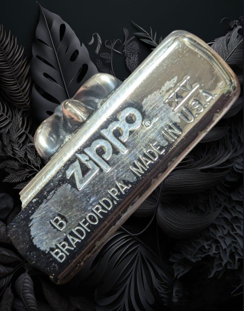 zippo　ジッポライター　クロス　ビンテージ品　serial　№0006