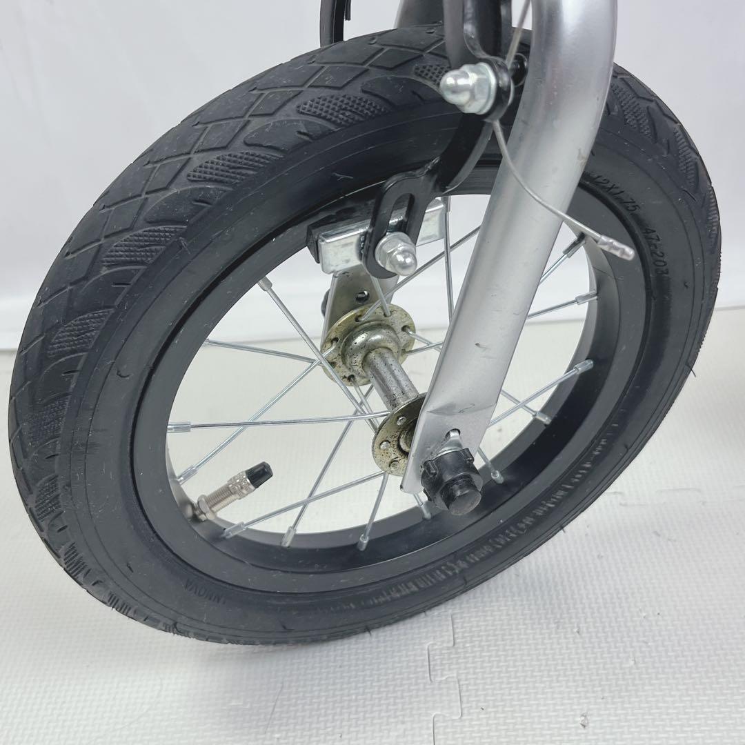 【美品】へんしんバイク2 12インチ ピンク スタンド付