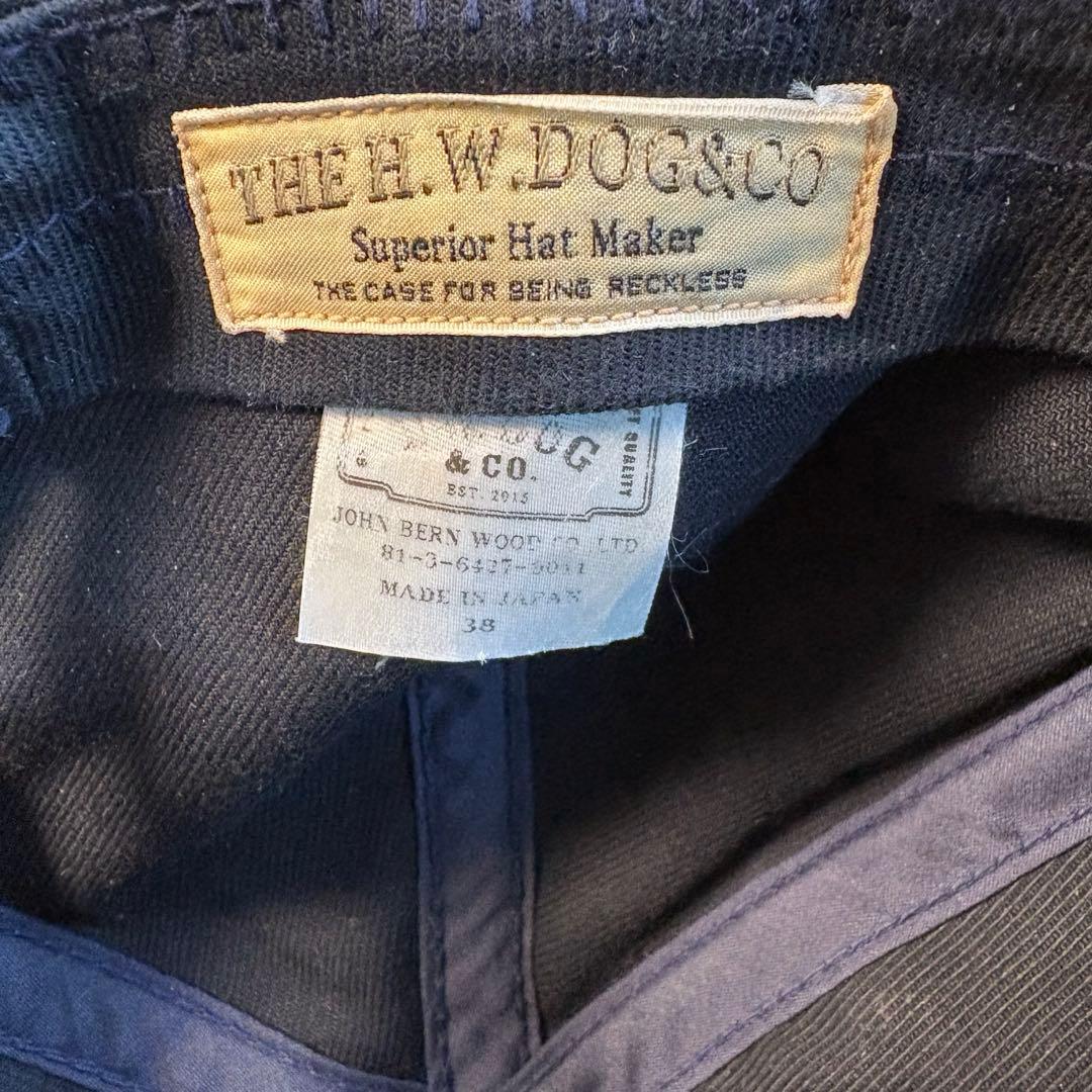 THE H.W.DOG&CO. 大阪店限定キャップ ネイビー
