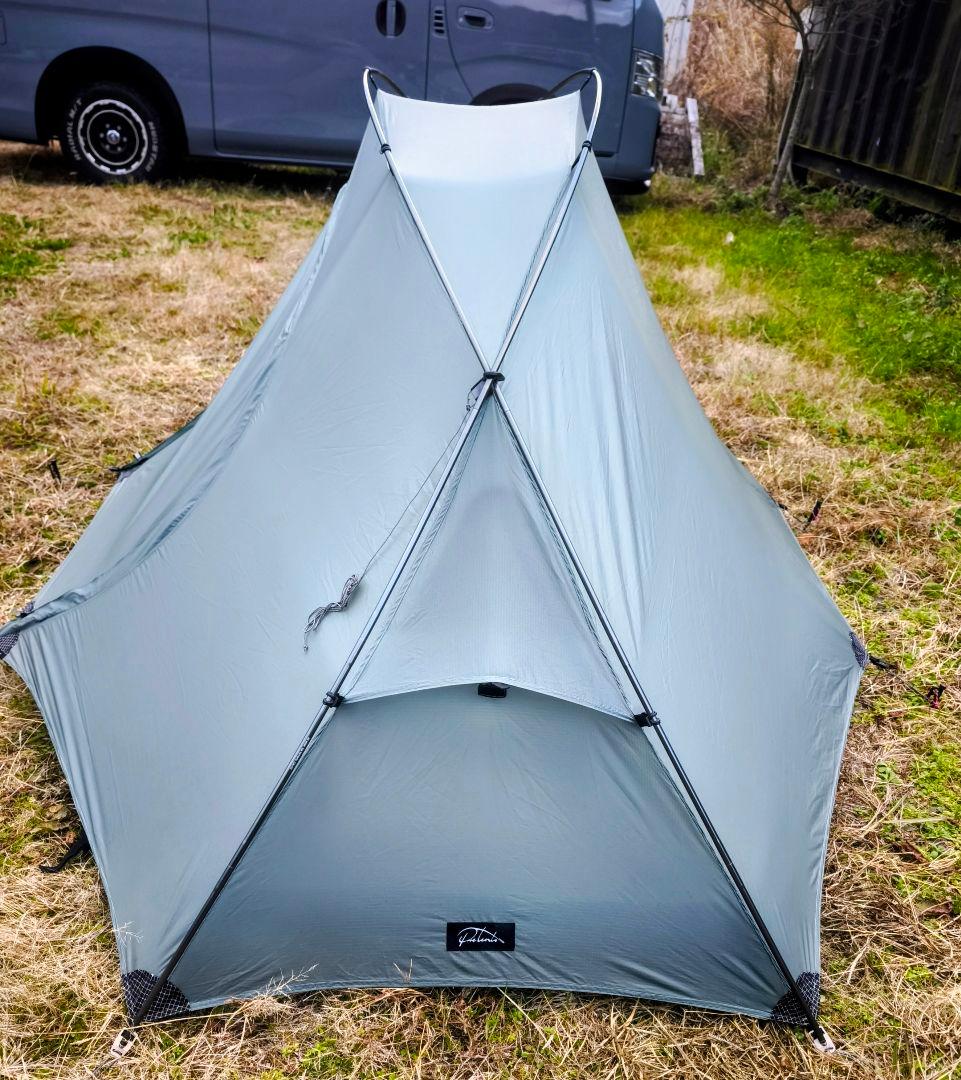 PreTents プレテントLight rock 1P フットプリント付き