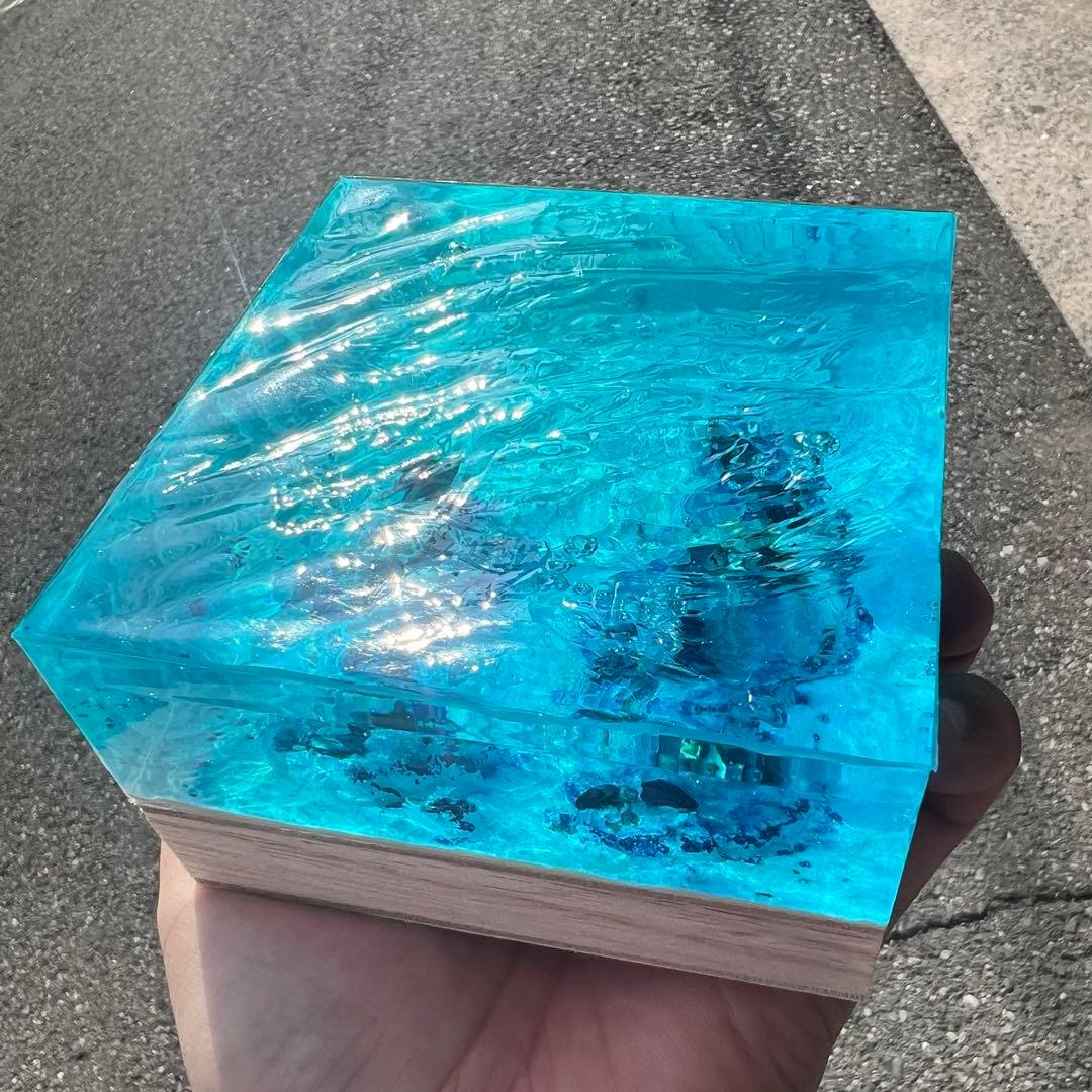 【波紋アート】さざなみクリスタル・プレミアム／期間限定でマルチminiライト付き