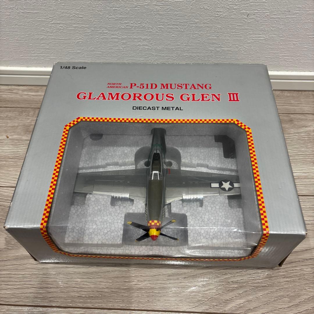 1/48 P-51D マスタング　グラマラスグレンⅢ チャック・イエガー機