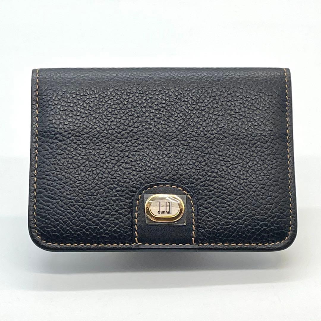 【未使用品】dunhill ダンヒル レザー カードケース 名刺入れ