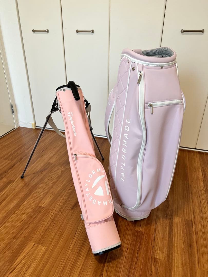 【超美品】【値下しました】テーラーメイドキャディバッグ&サブバッグセット