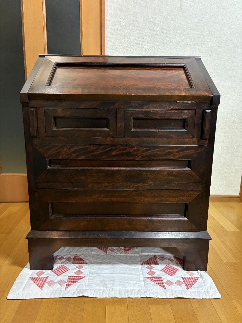 030 松本民芸家具 高山式ライティングビューロー