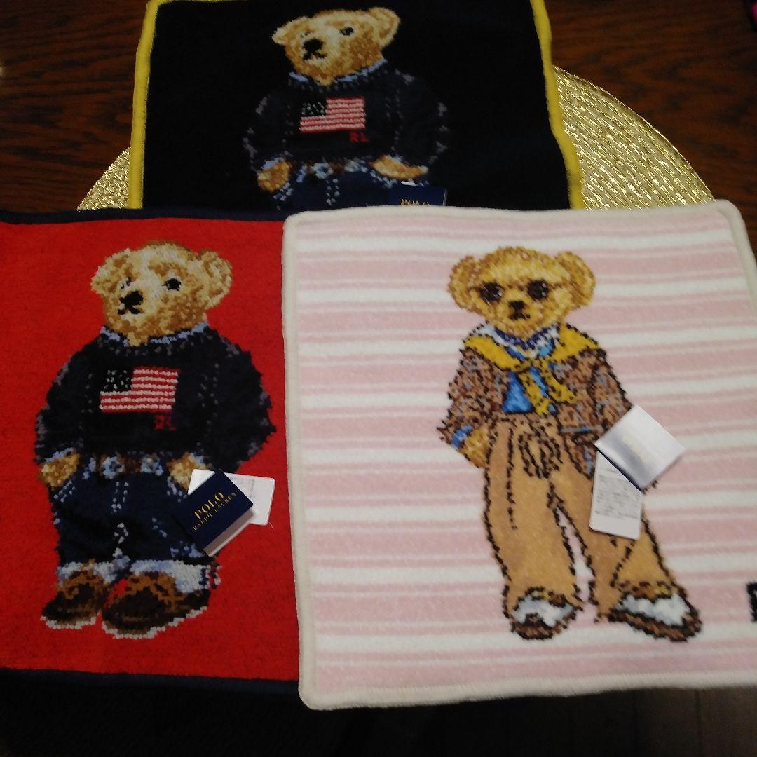 11.space様 　クマデザイン タオルハンカチ