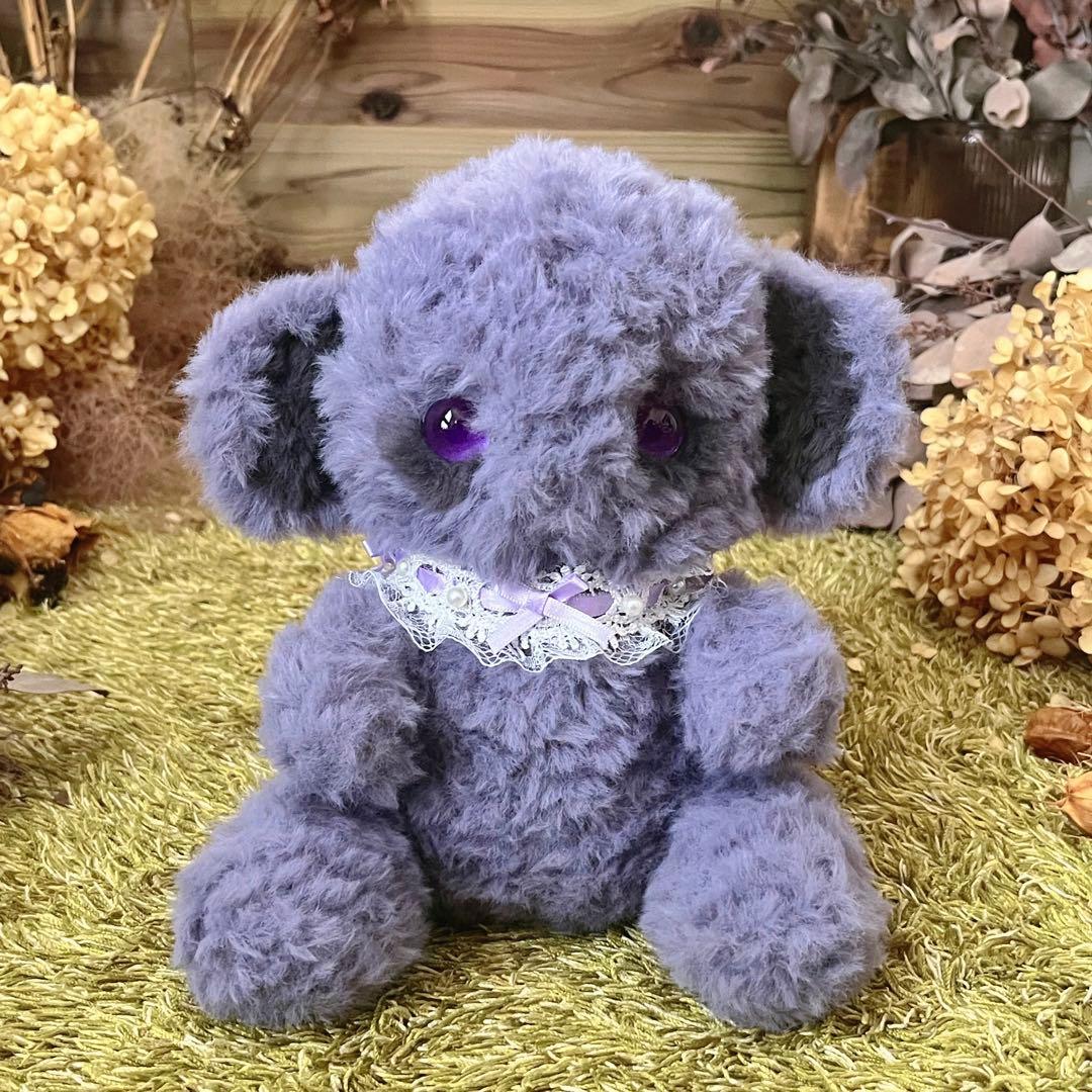 【あろ】　あみぐるみ　オーダーメイド　ぬいぐるみ　アートドール　くま