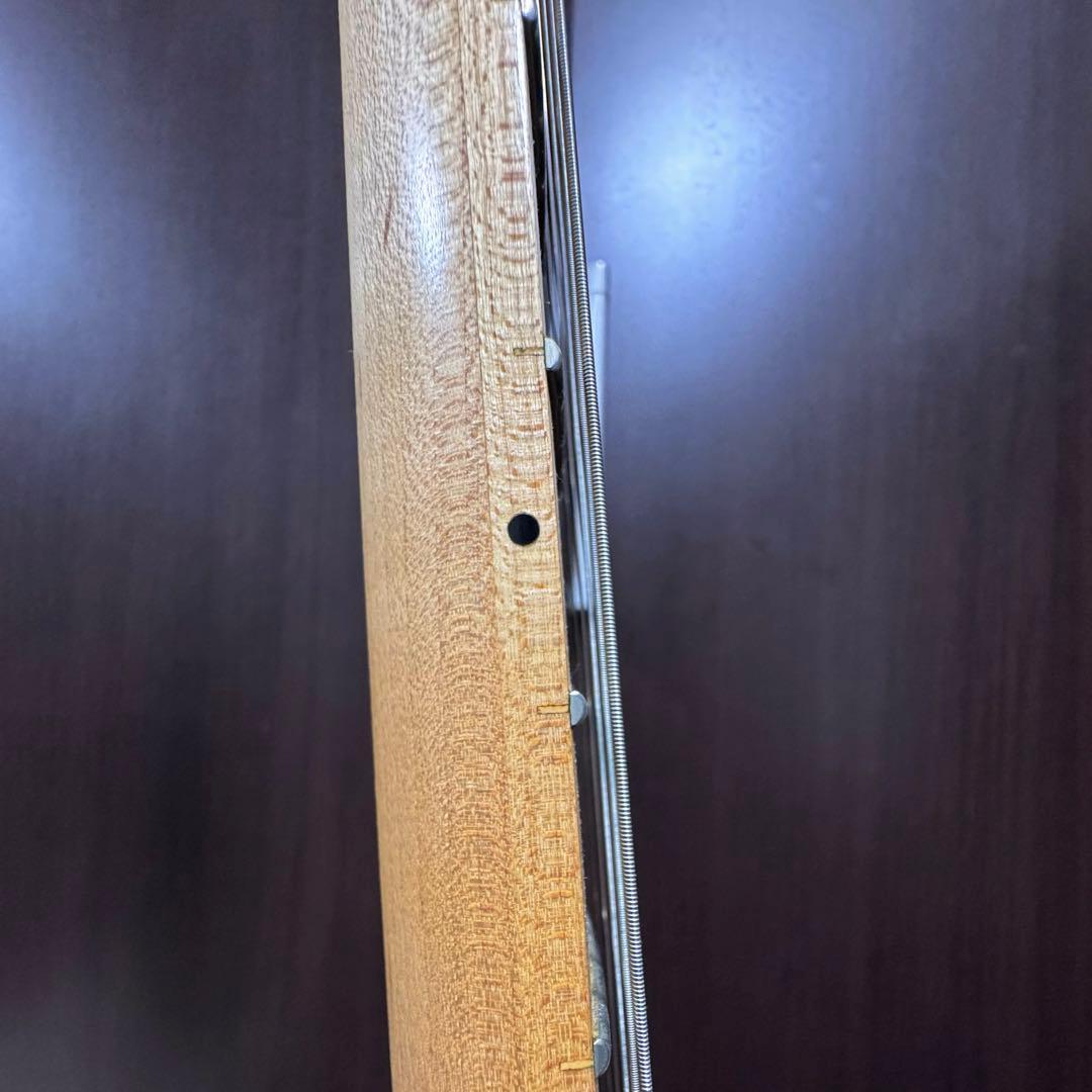 Schecter ギター　青　ストラトタイプ　ロックペグ