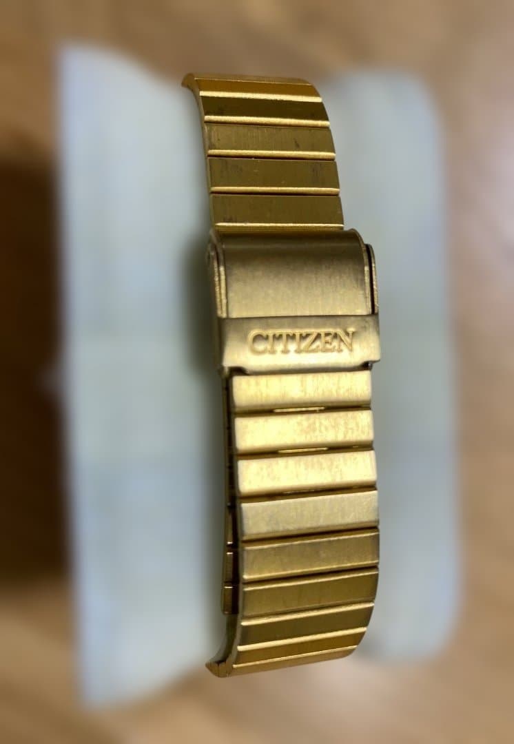CITIZEN ANA-DIGI TEMP ゴールド 美品