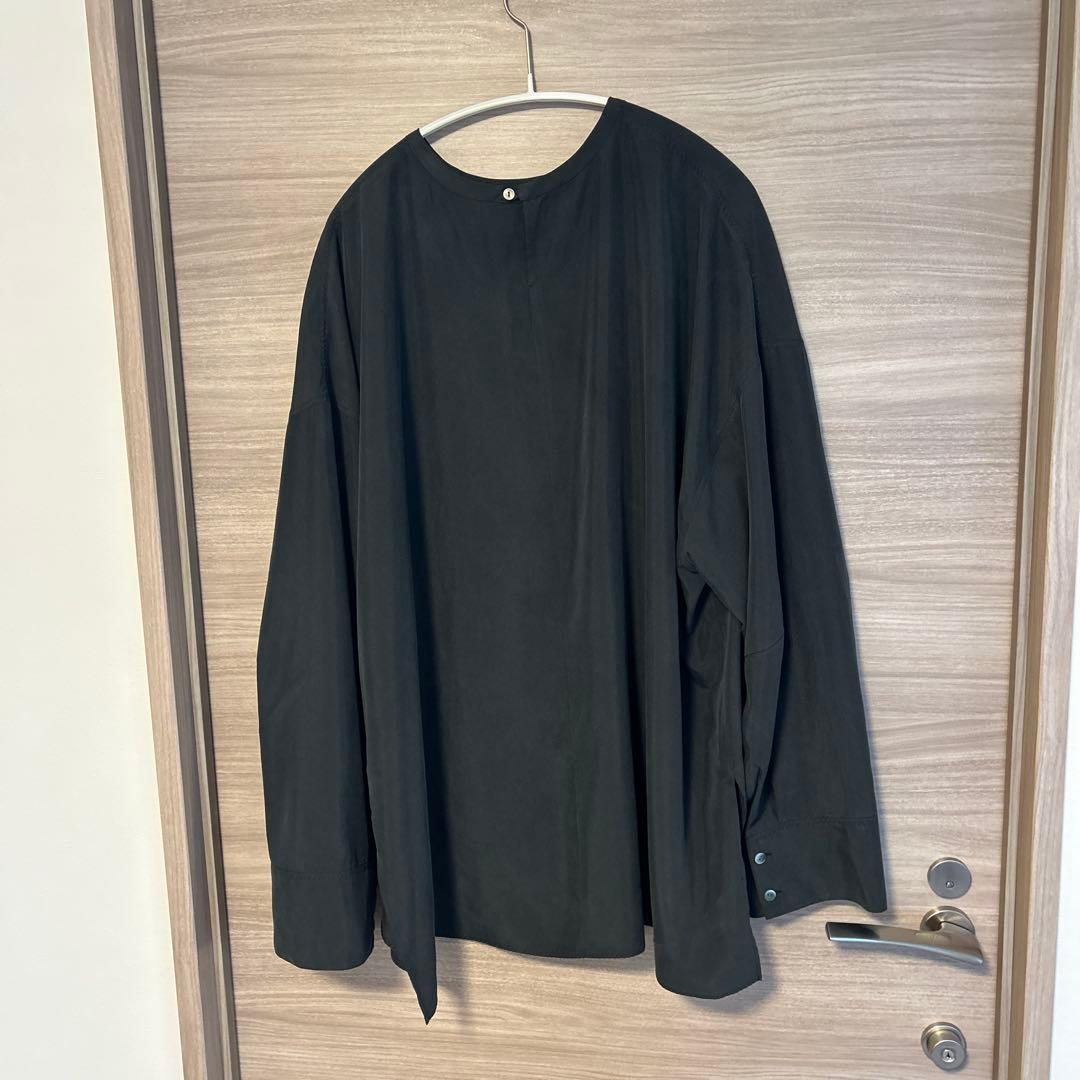 ETRE TOKYO 25AW クルーネックオーバーサイズプルオーバー ブラック