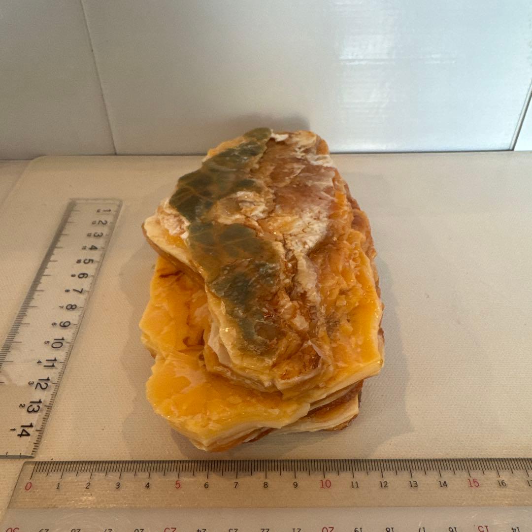 北海道石　然別オパール　蛍光オパール903ｇ