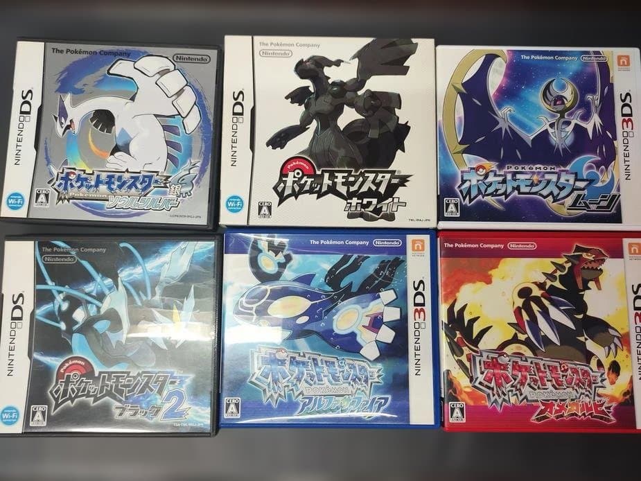 【NDS・3DS】ポケモンゲームセット(ポケウォーカー付き)11本