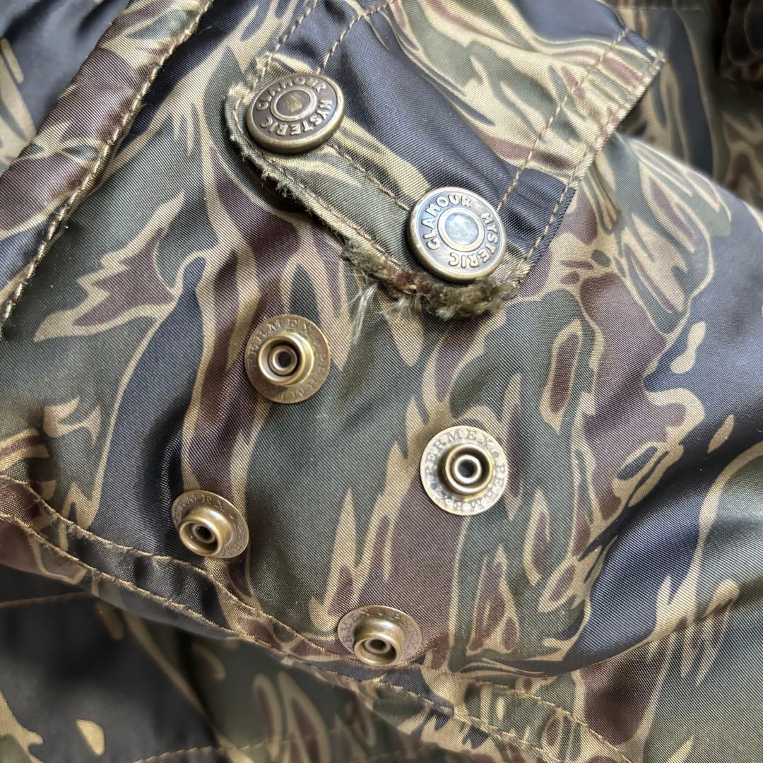 m*i様 ヒステリックグラマー N-3B カモフラ 迷彩柄 プリマロフト 中綿