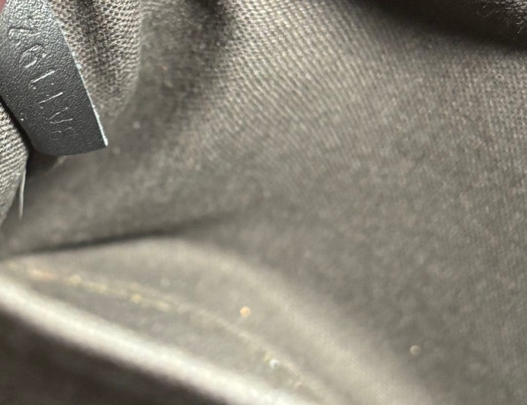 ルイヴィトン ダミエアンフィニ ポルトドキュマン　ヴォワヤージュ ブラック