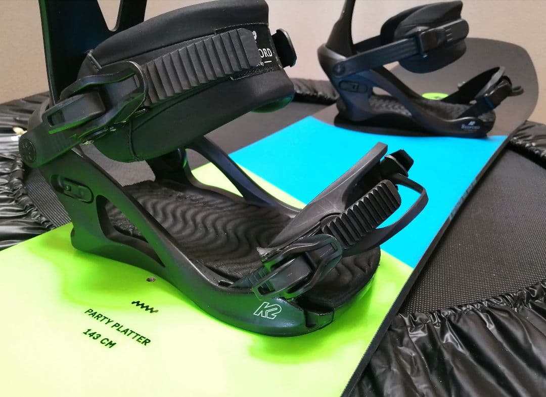 スノーボードビンディングブランドセット K2/part platter143cm