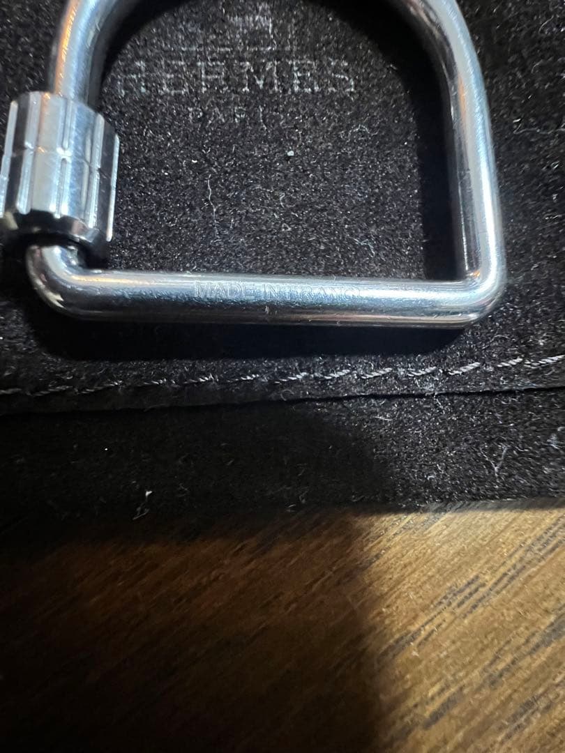 HERMES エルメス キーホルダー　エトリエ　キーリング　中古
