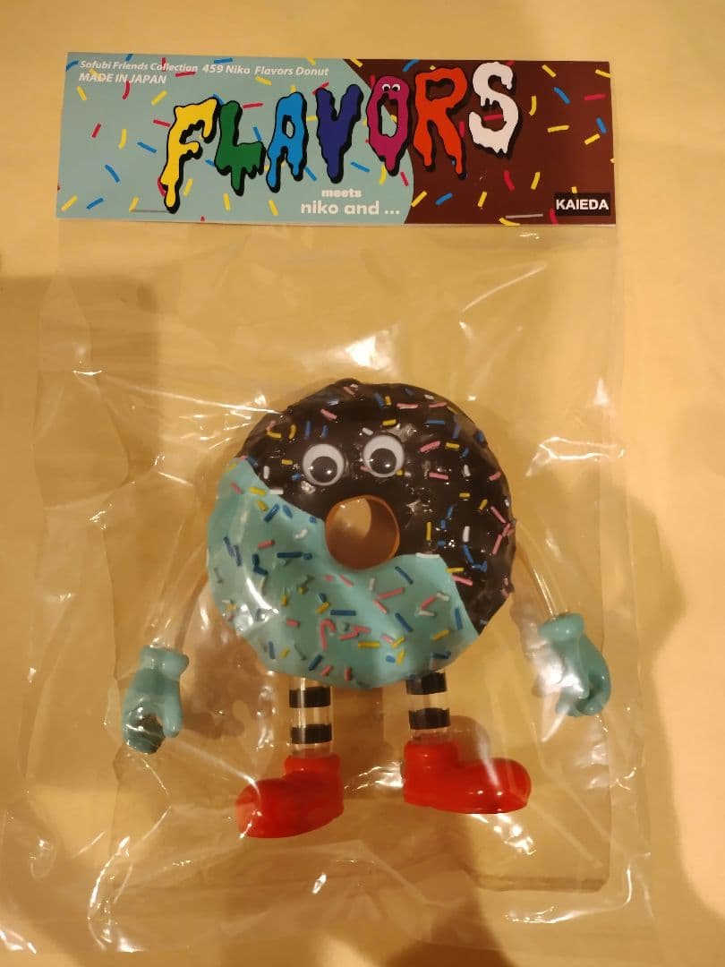 niko and コラボ FLAVORS フレーバーズ ソフビ ドーナツ
