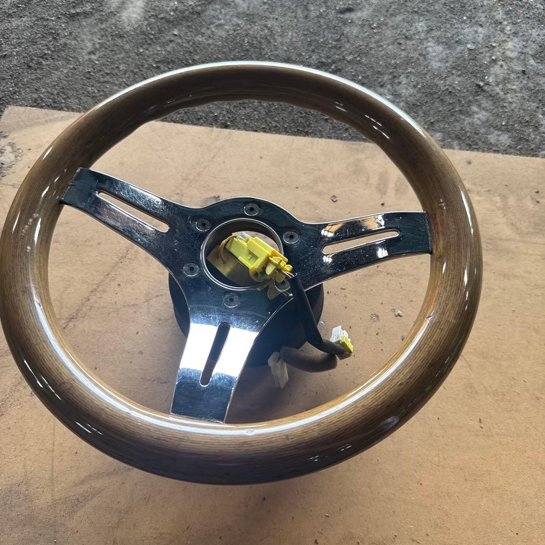 ウッド調 ステアリング ハンドルボス　tt2サンバー