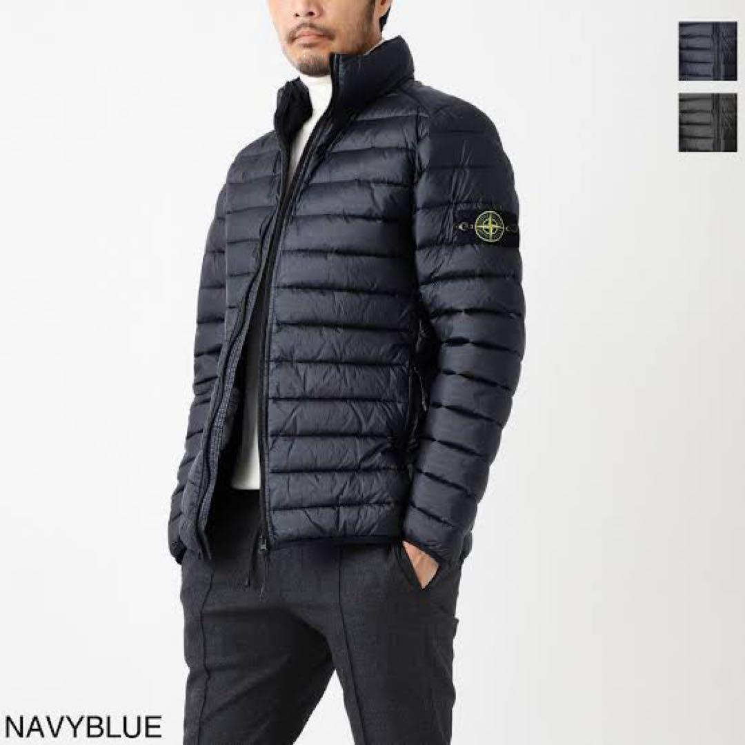 ばるす専用STONE  ストーンアイランド ダウンジャケットネイビー