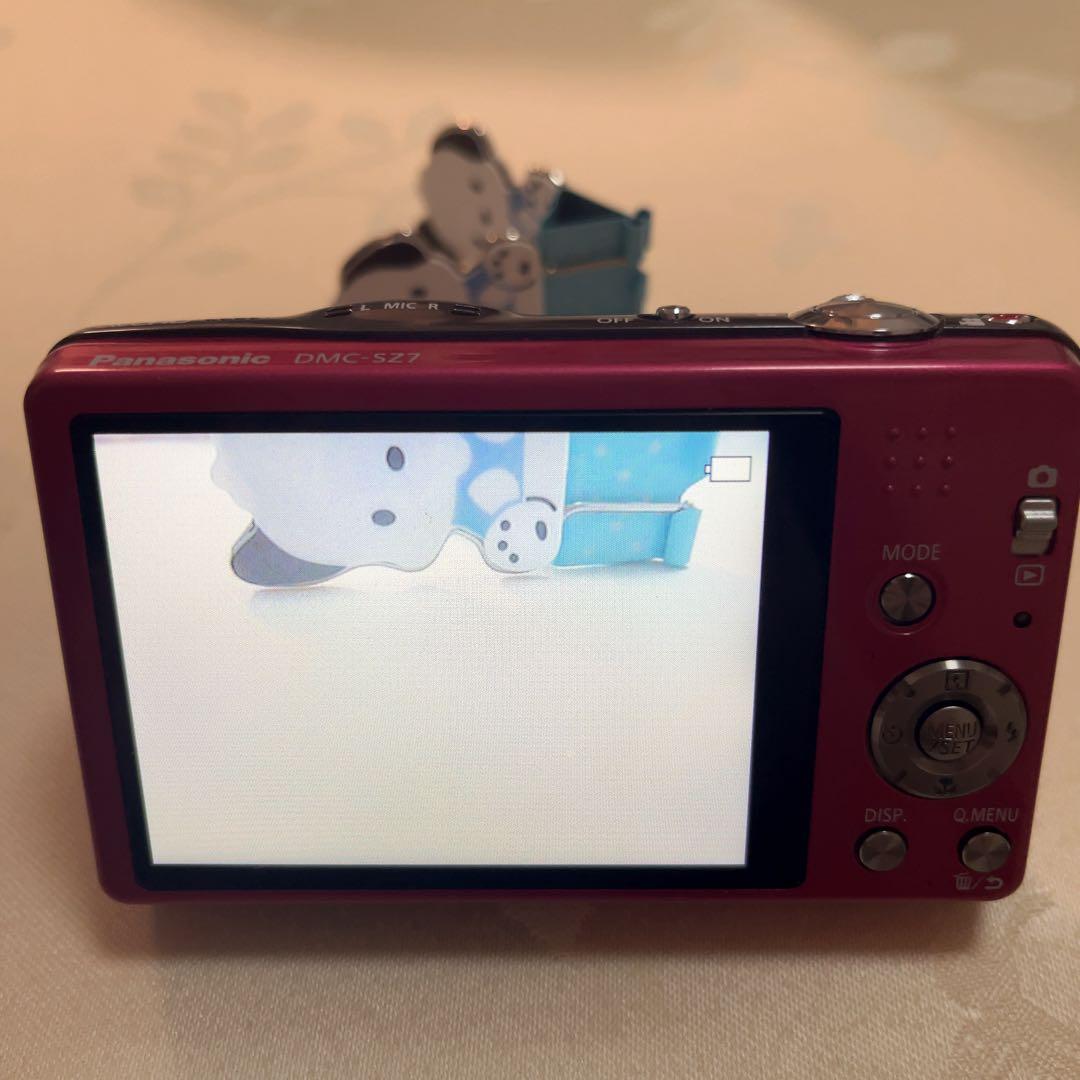 Panasonic LUMIX DMC-SZ7 ピンク デジカメ 動作確認済み