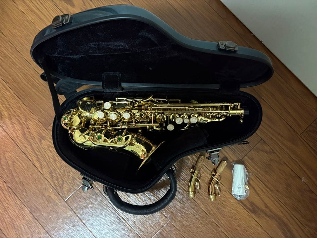 Antigua Eldon カーブドソプラノサックス　ヤナギサワブロンズネック付