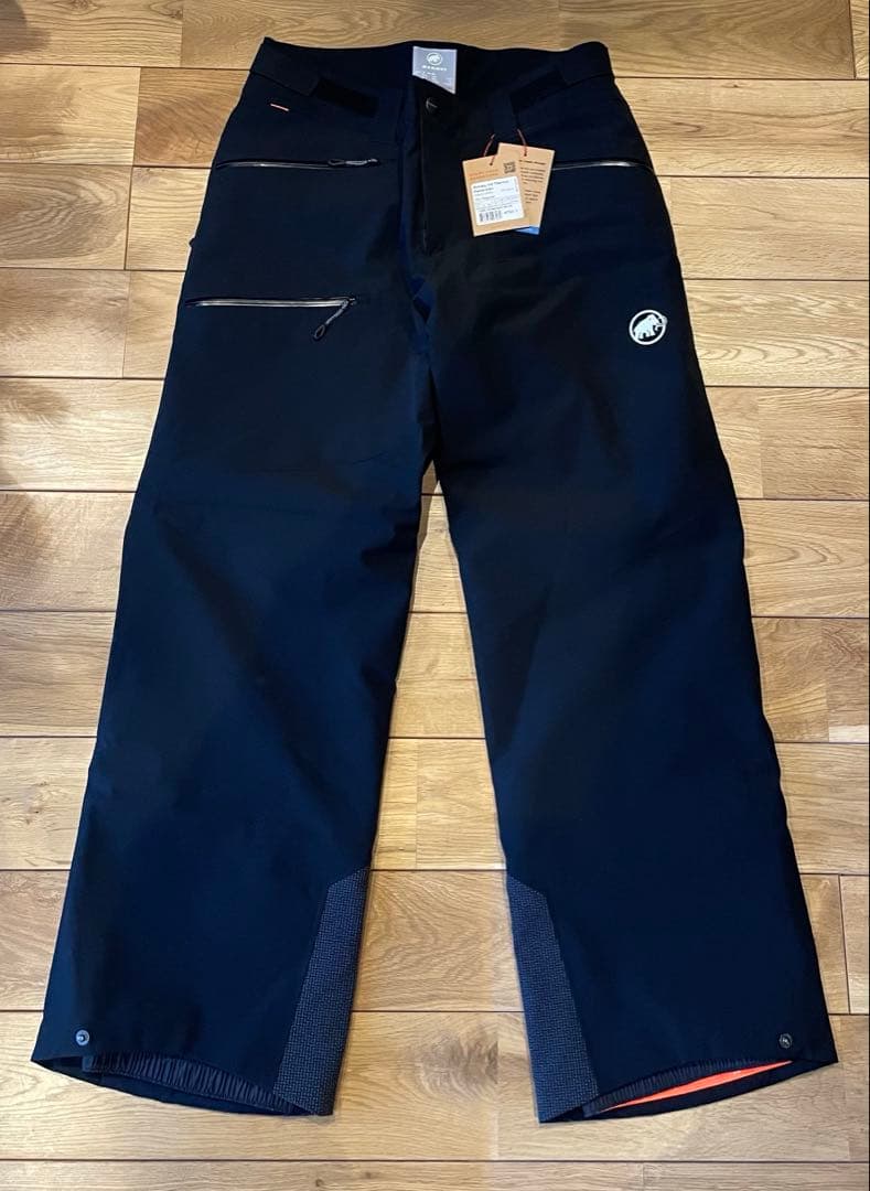 【新品未使用】MAMMUT ストーニー ハードシェル サーモ パンツ Lサイズ