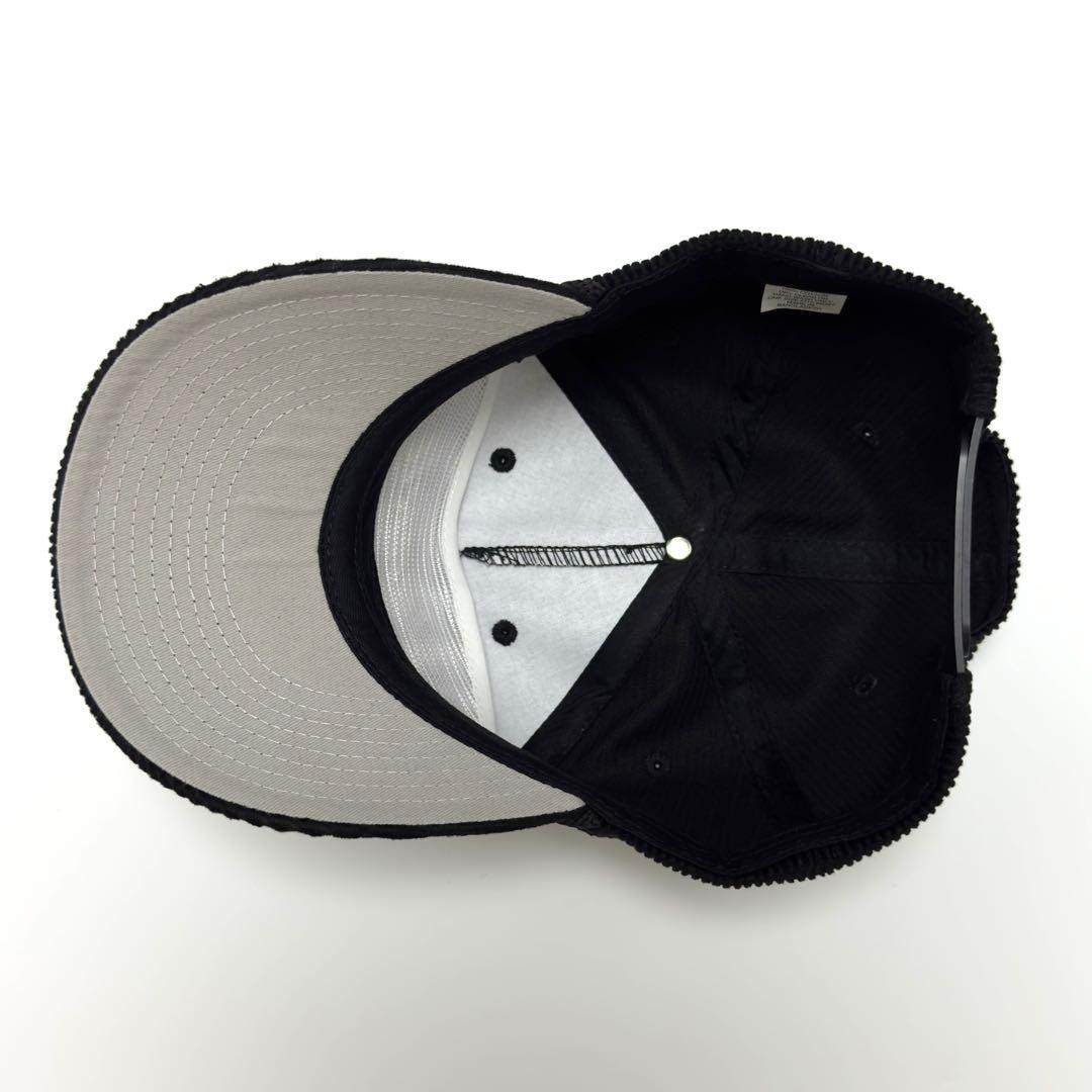 【コーデュロイ】Junkie トラッカーキャップ ブラック