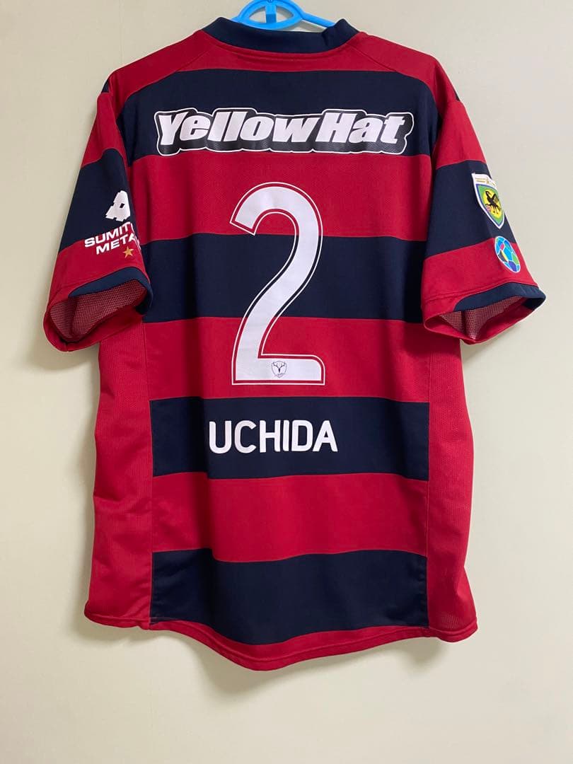 2008 鹿島アントラーズ 支給品 ユニフォーム 内田篤人