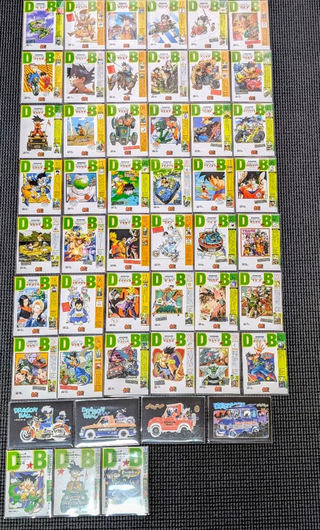 ４９枚スリーブ入　ドラゴンボール鳥山明カバーイラスト　ジャンプ作家イラストカード