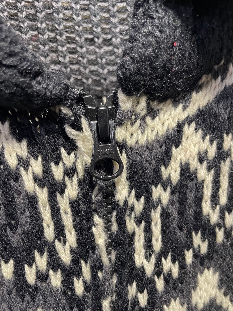 VANSON スカルニットセーター