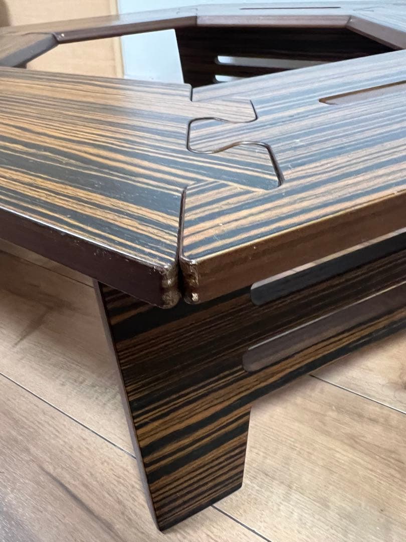 thearth ざぁーす　ヘキサテーブル　黒しま次郎　ケース付き